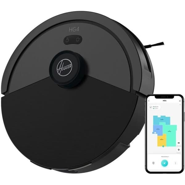 Torr robotdammsugare - HOOVER - HG410D - 4000 Pa - Autonomi: 120 min - 65 dBA
