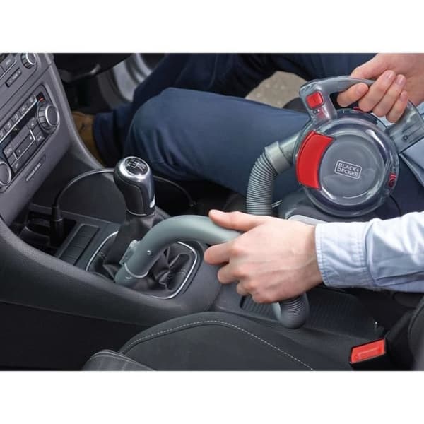 BLACK+DECKER PD1200AV Dustbuster Flexi Auto - 12V håndstøvsuger - Biltilslutning - cyklonisk funktion
