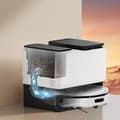 Miniatyrbillede 2 af 6: Tilsluttet robotstøvsuger med tømningsbase - EZICLEAN All In One Z15 Pro - 10.000 Pa - 1,5 L - Hvid