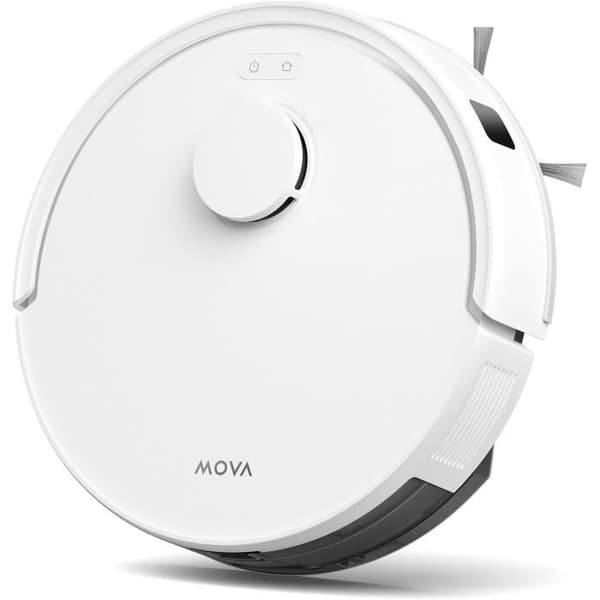 MOVA E20 - Robotdammsugare - LDS Navigation, 5 000 Pa sugkraft - 2-i-1-dammsugare och mopp - Kompakt