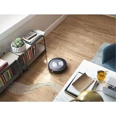 Robotdammsugare - IROBOT J755840 j7+ - Självtömmande system - 400 ml - Grafit