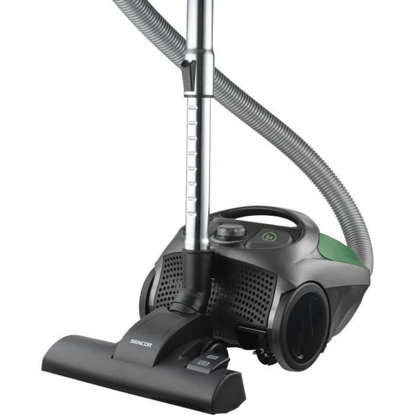 Påslös burkdammsugare - SENCOR - SVC 1016GR - 800 W - 80 dB - 1,5 L - Svart / Grön
