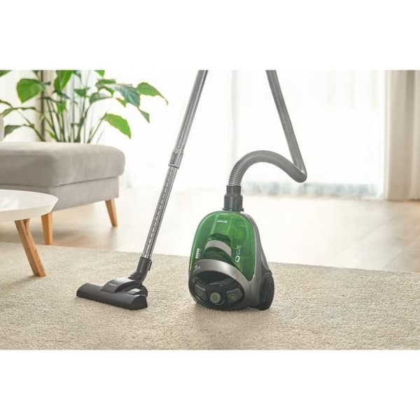 Påslös burkdammsugare - SENCOR - SVC 1016GR - 800 W - 80 dB - 1,5 L - Svart / Grön