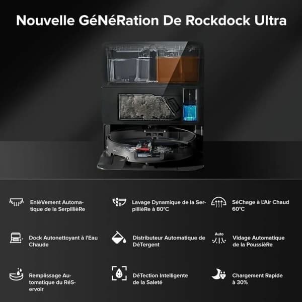 Poistin Roborock 6400 mAh