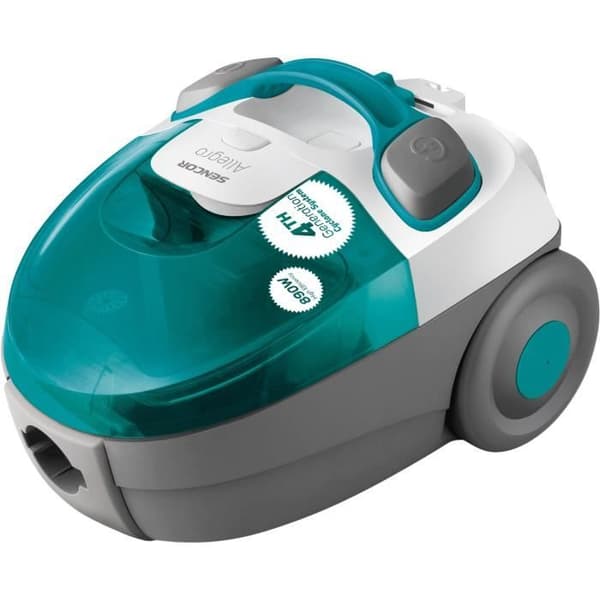 Påslös burkdammsugare - SENCOR - SVC-511TQ - 890 W - 76 dB - 1,5 L - Turkos
