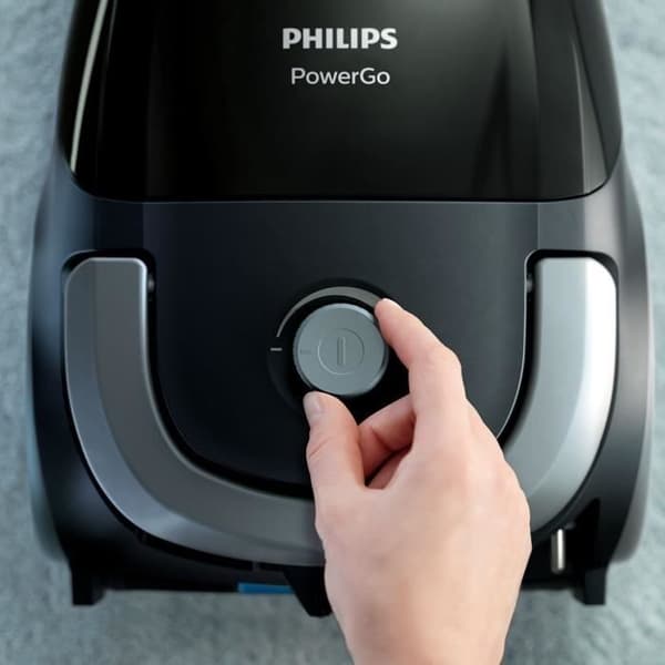Kanisterdammsugare med påse - PHILIPS FC8241/09 - 900 W - 77 dB - Intensiv svart