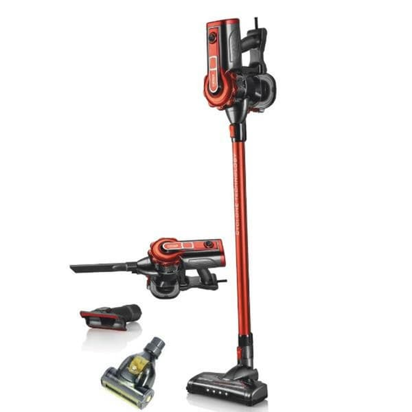 Cyklonborstdammsugare Haeger Venus Plus 600 Röd 600 W Svart, Röd
