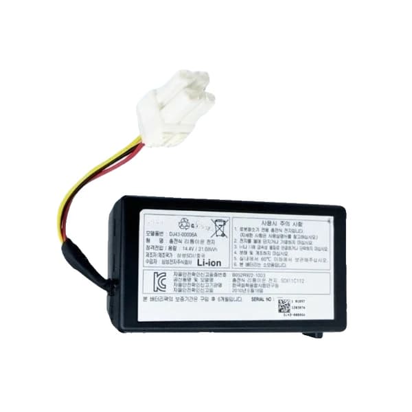 Vakuumbatteri, Modell DJ43-00006B, 14,4 Volt, Kompatibel med NaviBot SR8940, SR8950, SR8980,3000mAh