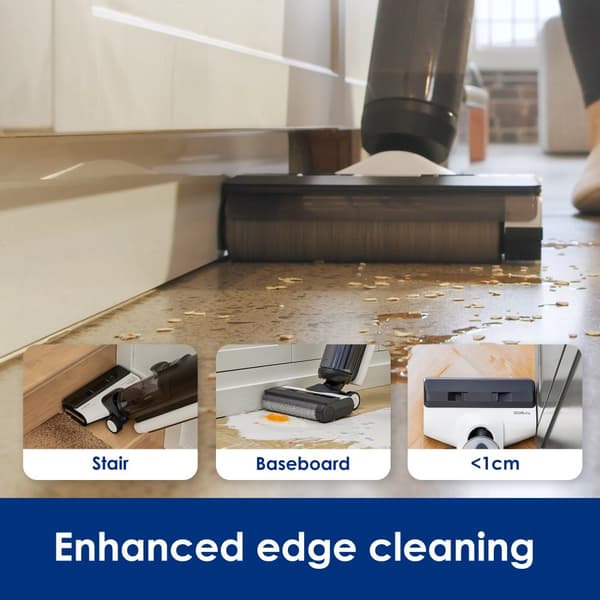 Tineco Floor One S5 Combo, HEPA-suodatin, langaton käyttö,EU, Kerros Yksi S5 Yhdistelmä