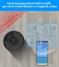 Miniatyrbild 2 av 4: Smart Robotstädare, 6000 PA Sugkraft, Effektiv Borste, Smart Fuktmopp