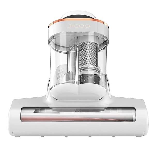 JIGOO Mite Cleaner, 13KPa Sugeevne, UV Lys Sterilisering,J300-Hvid