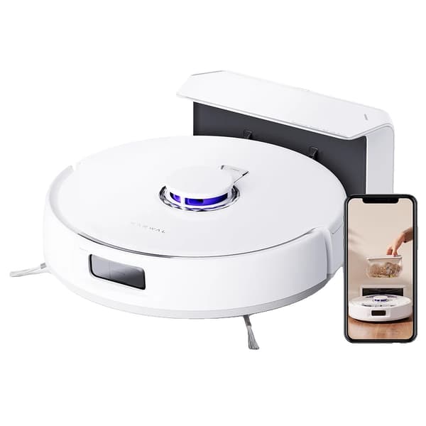 Robotdammsugare, 7800 Pa Stark Sugkraft, Smart Hinderundvikelse,Freo X Plus