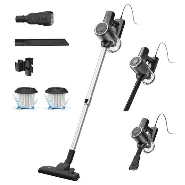 Ledningsbaseret støvsuger, 18 kPa sugeevne, 600W motor,Vactidy C6, EU