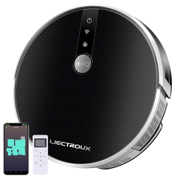 LIECTROUX Robotti-imuri, 6000Pa Imuteho, 2500mAh Akka,LIECTROUX C30B