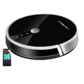 Miniatyrbillede 1 af 4: Robotstøvsuger, AI kortnavigation, WiFi-app,Sort