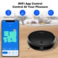 Miniatyrbillede 3 af 4: Robotstøvsuger, intelligent kortlægning, WiFi-app,Sort