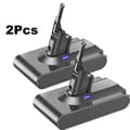 Miniatyrbillede 2 af 2: Erstatningsbatteri, 21,6V, 6000mAh kapacitet,2Pcs V8 BAT