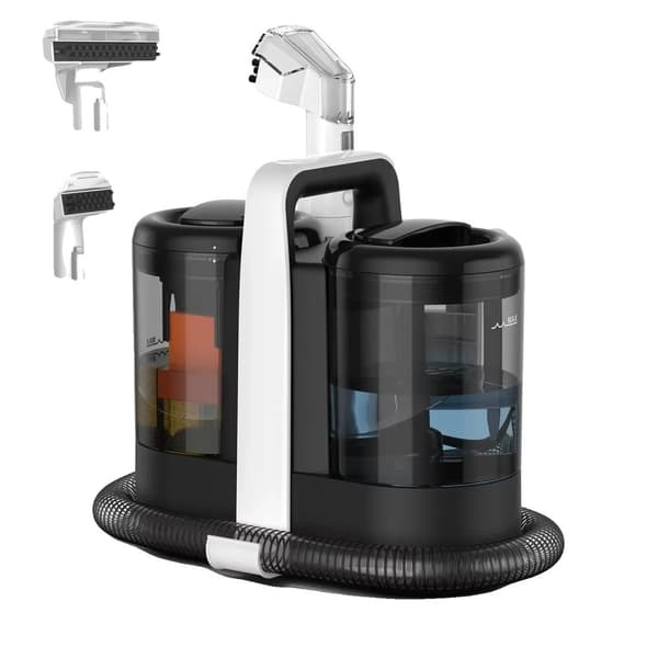 Bärbar Matttvätt, Max Sugkraft 15KPa, Klar Vattentank Kapacitet 1500ml,600W, EU