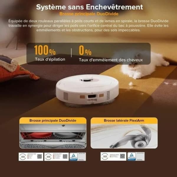 Robotdammsugare Roborock QREVO 5AE