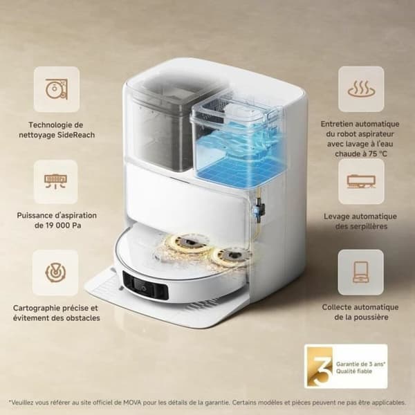 Robottipölynimuri MOVA P50 Ultra