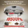 Miniatyrbilde 3 av 6: Robotstøvsuger Roborock QREVO CURV 6400 mAh