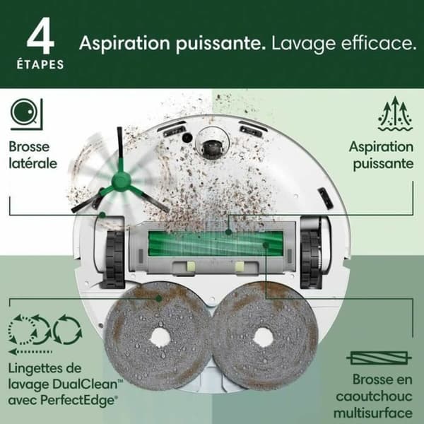Robotstøvsuger iRobot Roomba Plus 505 Combo