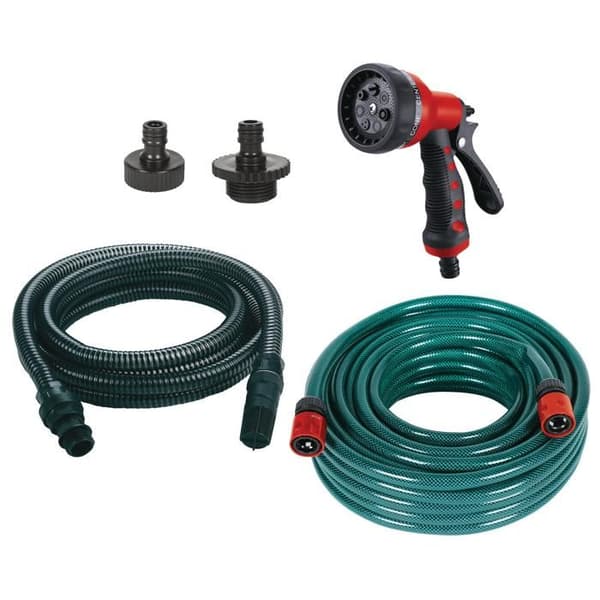 Einhell Kit med 7 tillbehör för ytvattenpumpar (med slang, sugsats, 2 adaptrar, slangmunstycke)
