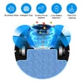 Miniatyrbillede 3 af 4: Robotstøvsuger, intelligent kortlægning, WiFi-app, Sort