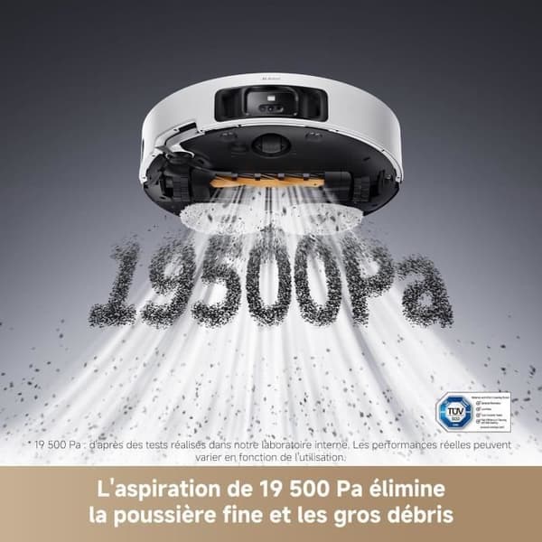 DREAME L50 Pro Ultra Robotdammsugare och Mopp med Automatisk Tömning och Automatisk Moppning