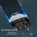 Miniatyrbild 2 av 5: ROWENTA X-PLORER Serie 65 Robotdammsugare, Laserteknik, Metodisk rengöring, Ultratunn design RR8L65WH