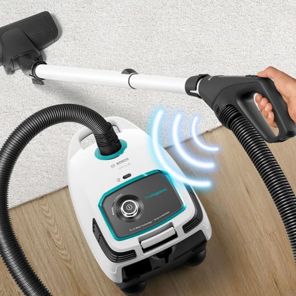 Støvsuger til pose BOSCH BGL6HYG1 Hvid Sort 600 W