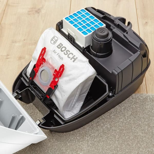 Støvsuger til pose BOSCH BGL6HYG1 Hvid Sort 600 W