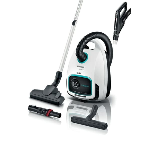 Støvsuger til pose BOSCH BGL6HYG1 Hvid Sort 600 W Sort, Hvid