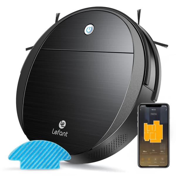 Robotdammsugare, 2200Pa sugkraft, 500mL dammbehållare, smart navigering,M213, EU