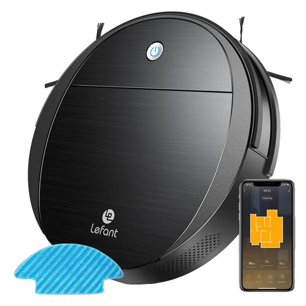 Robotdammsugare, 2200Pa sugkraft, 500mL dammbehållare, smart navigering,M213, EU