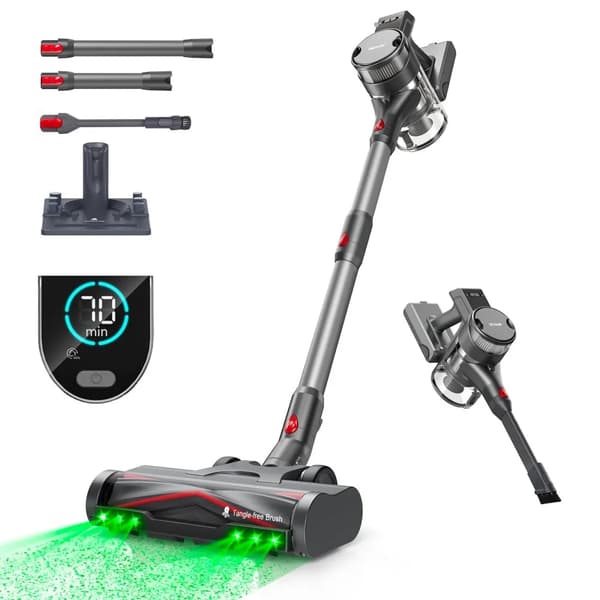 Trådløs støvsuger, 400W effekt, 70 minutters driftstid, 35kPa sugeevne,EU, S3-PRO B-a