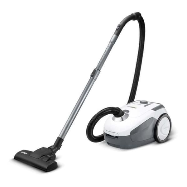 KARCHER VC 2 - Städtvakuum - 700 W - HEPA 13-filter - 76 dB - Sugslang 1,5 m med böjd handtag Svart, Vit