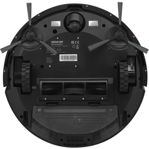 Robotdammsugare - SENCOR - SRV 6450BK - 3000 Pa - 140 min - 60 dB - Svart
