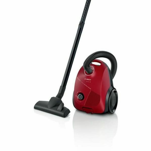 Støvsuger til pose BOSCH BGBS2RD1 600 W Sort, Rød