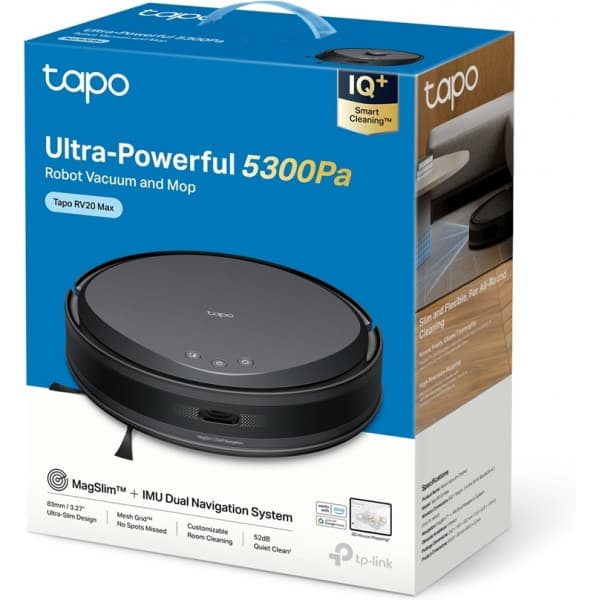 TP-Link Tapo RV20 Max robotdammsugare