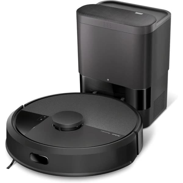 Robotdammsugare - IROBOT Roomba 105 Combo + Automatisk tömning - 2 timmar - 7000 Pa - 400 ml - Svart musta