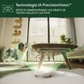 Pikkukuva 5 / 5: iRobot Roomba Plus 505 Combo + AutoWash - Multifunktionsbas - Tvätta och torka med varmluft från våtservetterna - PrecisionVision IA