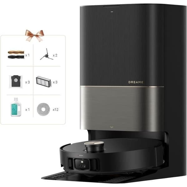 DREAME X50 Ultra Complete Robotdammsugare med dockningsstation - AI Hinderundvikande och 360° Navigering - 20 000 Pa Effekt DREAME X50 Ultra Complete Robotdammsugare med dockningsstation - AI Hinderundvikande och 360° Navigering - 20 000 Pa Effekt