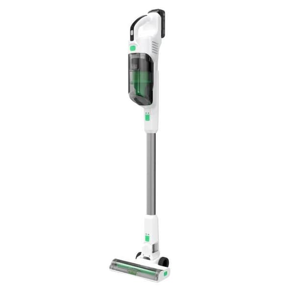 Multifunktionsdammsugare med stav - BLACK &amp; DECKER - REVSV18D1-QW - 36 AW - 18V 2.0 Ah - Vit