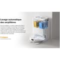 Miniatyrbild 5 av 6: Roborock QRevo Plus Vit robotdammsugare med multifunktionsstation - 7000 Pa effekt - Utdragbar mopp