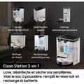 Miniatyrbillede 3 af 6: Robotdammsugare - Samsung Jet Bot Combo AI VR7MD97A14G - Clean Station ångdesinfektion - Objektigenkänning