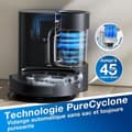 Miniatyrbild 3 av 6: ECOVACS DEEBOT N20 Pro Plus robotdammsugare, 8000Pa robotdammsugare med automatisk dammuppsamling, 300 min batteri