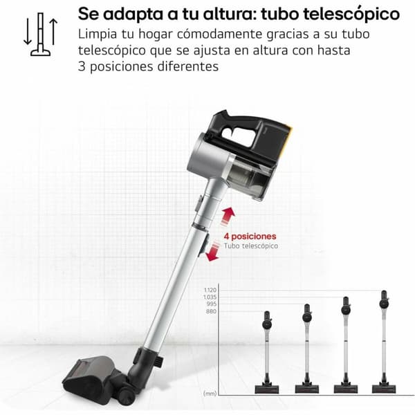 Sladdlös Cyklonborstdammsugare LG A9K-CORE3S
