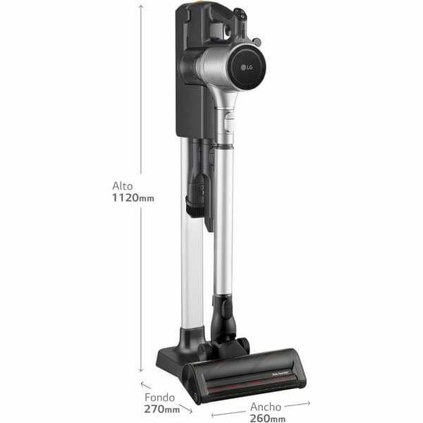 Sladdlös Cyklonborstdammsugare LG A9K-CORE3S Svart, Silver