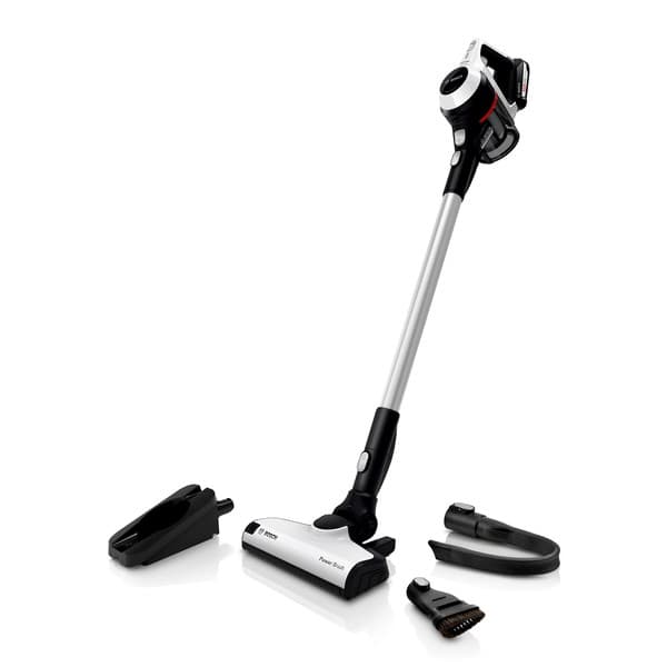 Bosch Serie 6 BCS61113 stavstøvsuger/elektrisk kost 2-i-1 stavstøvsuger Batteri Dry Poseløs Hvid